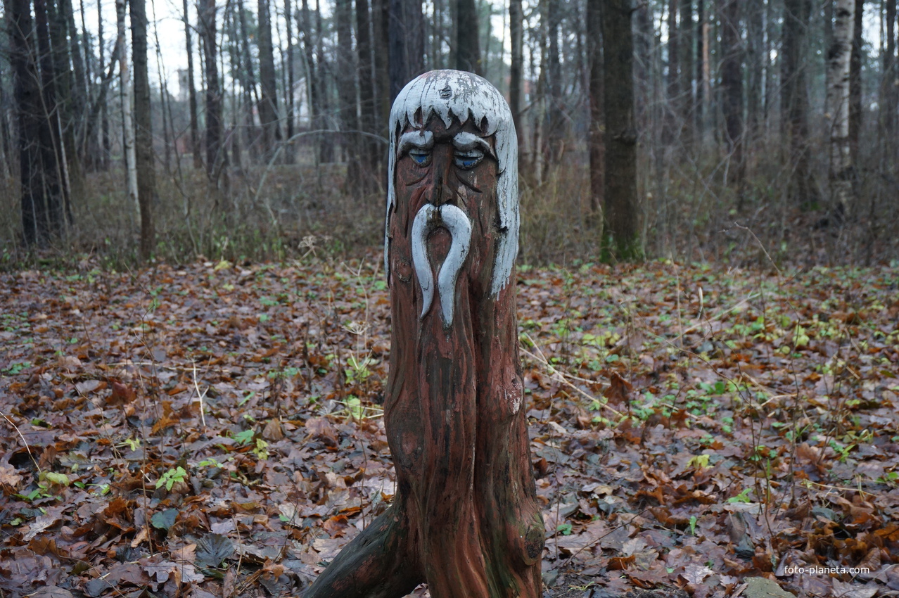 В сквере Чернобыльцев.