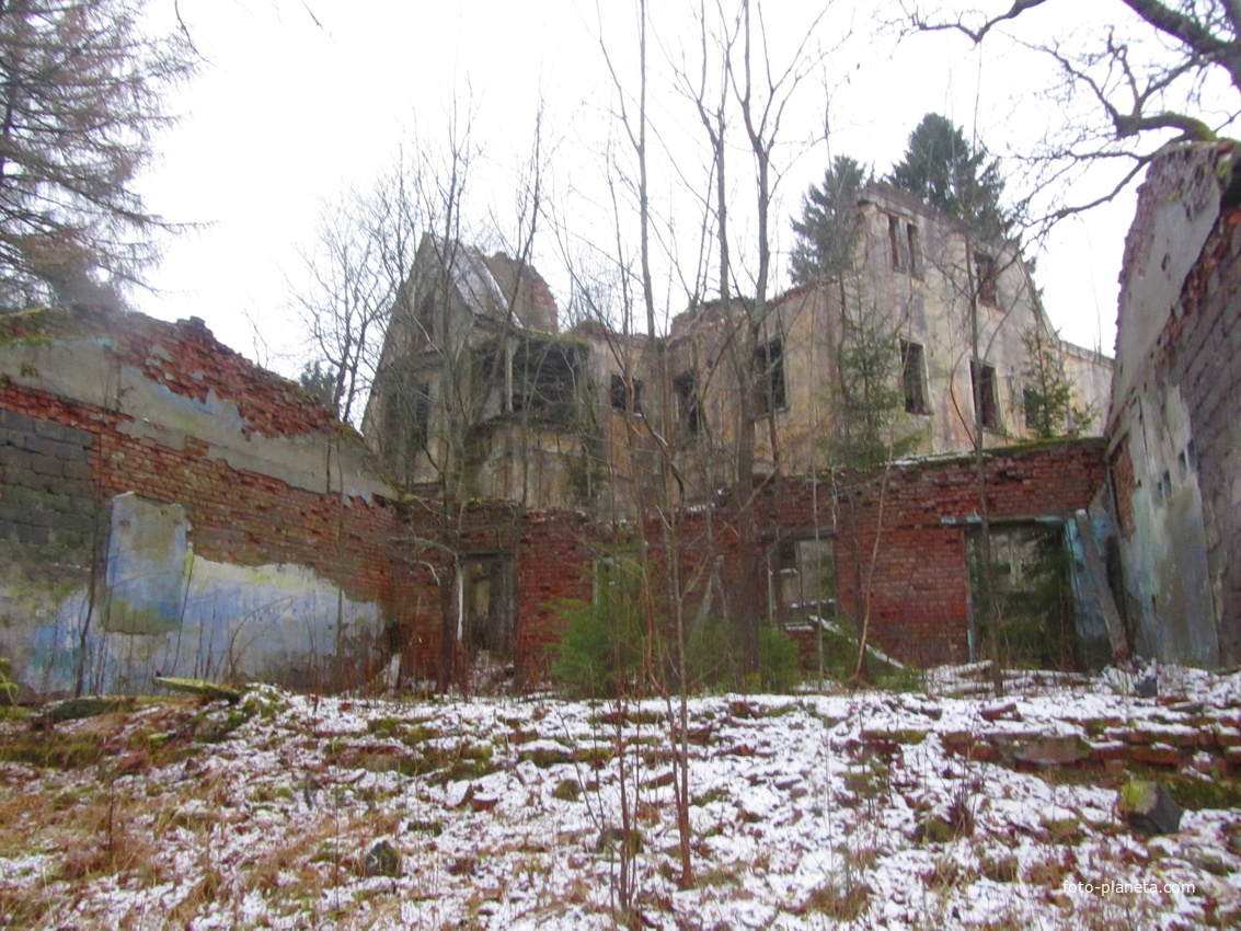 Руины усадьбы Крузеля
