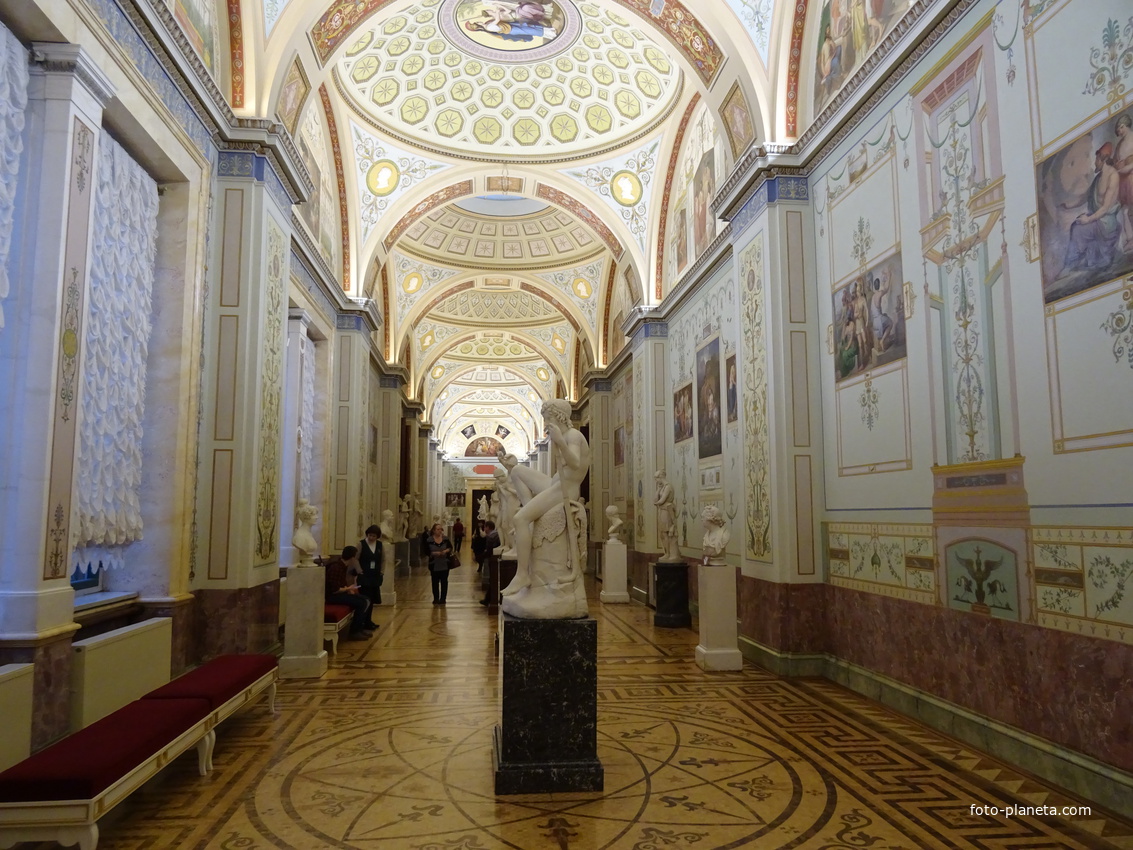 Зал европейской скульптуры XIX века