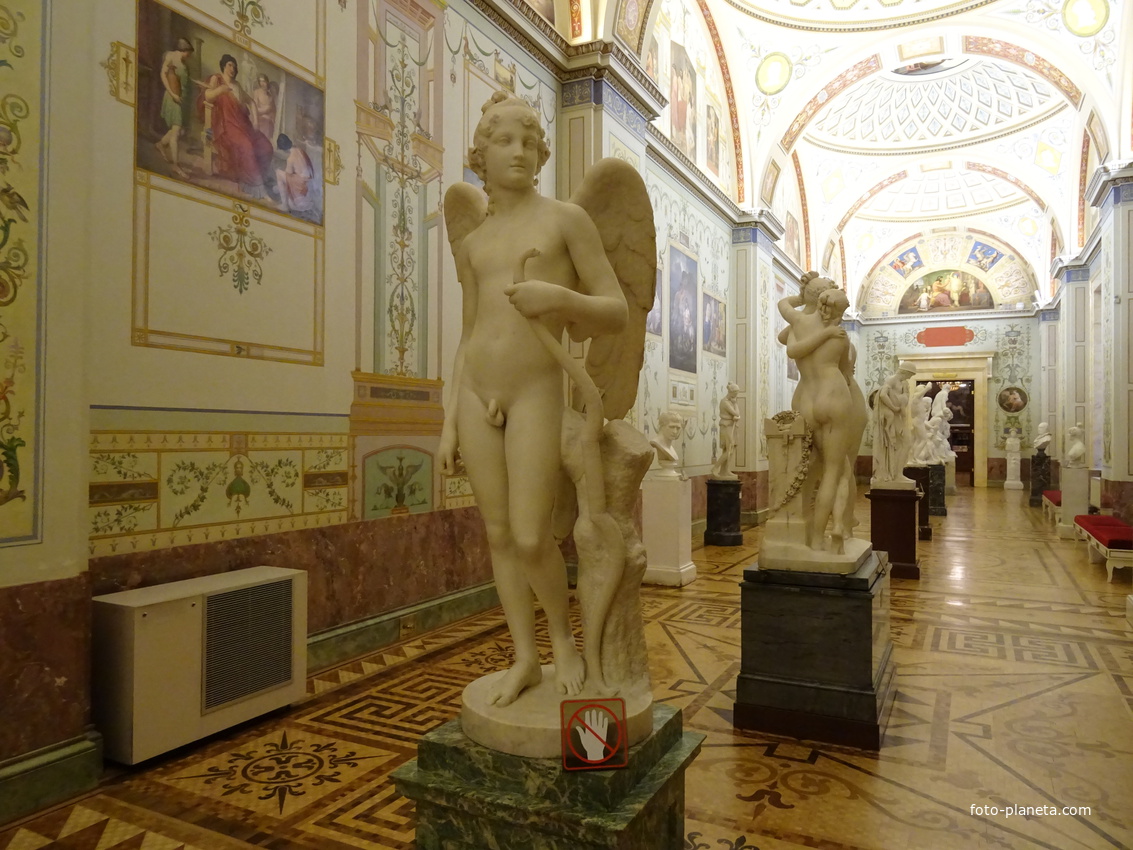 Зал европейской скульптуры XIX века