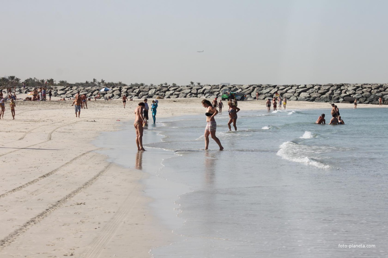 Шарджа. Пляж.