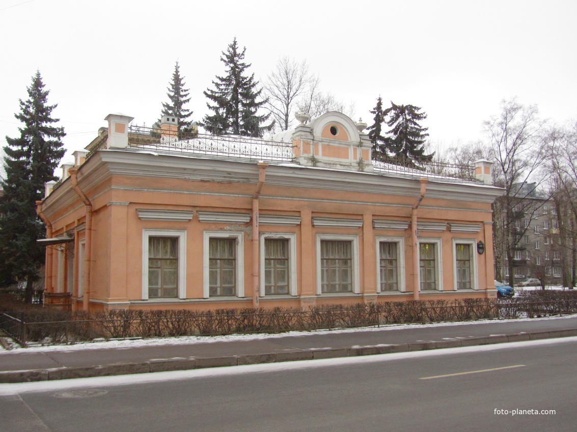 Дом Л. Э. Гехта - Музей &quot;Нарвская застава&quot;  год постройки 1899