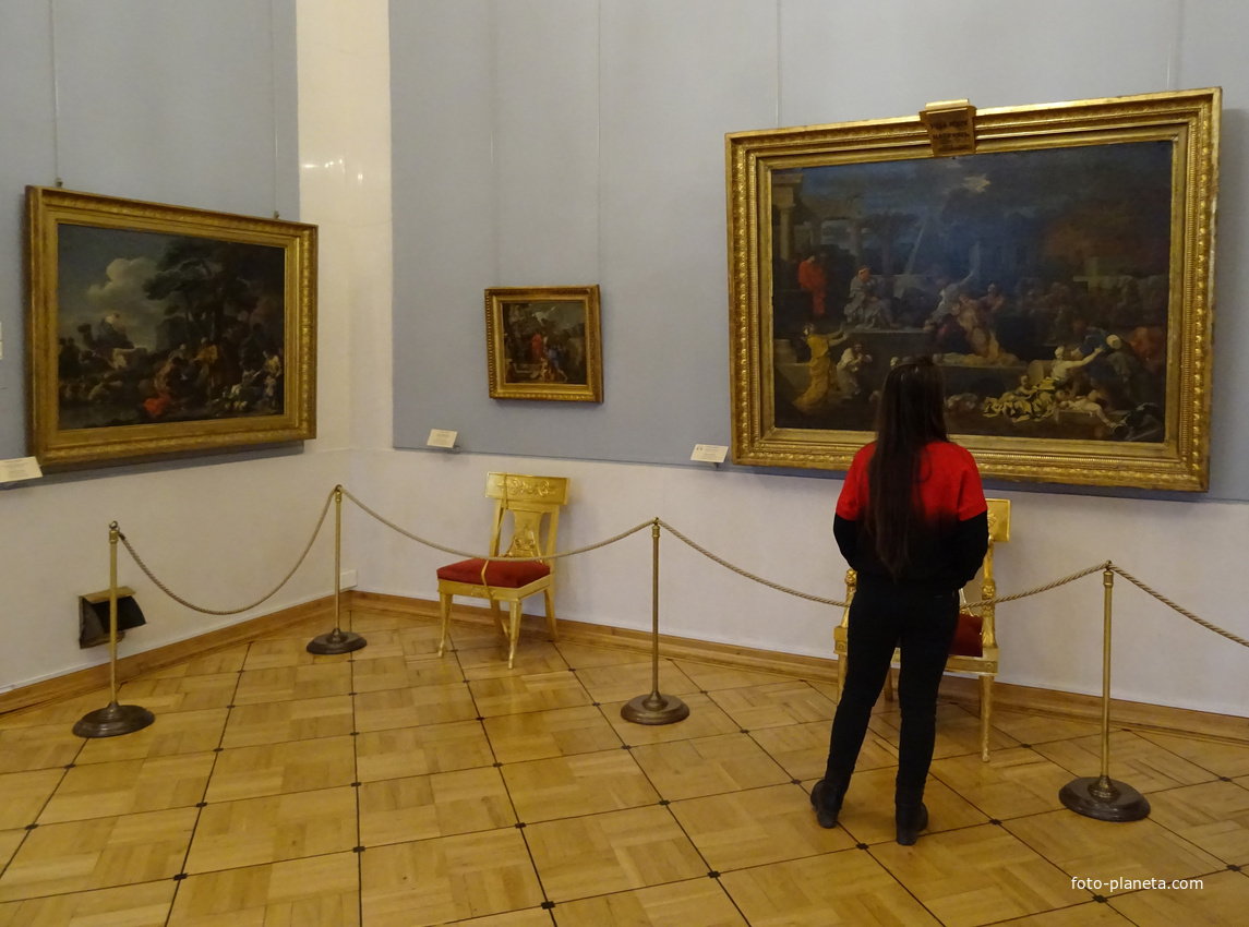 Зал искусства Франции XVII века. Зал Бурдона.