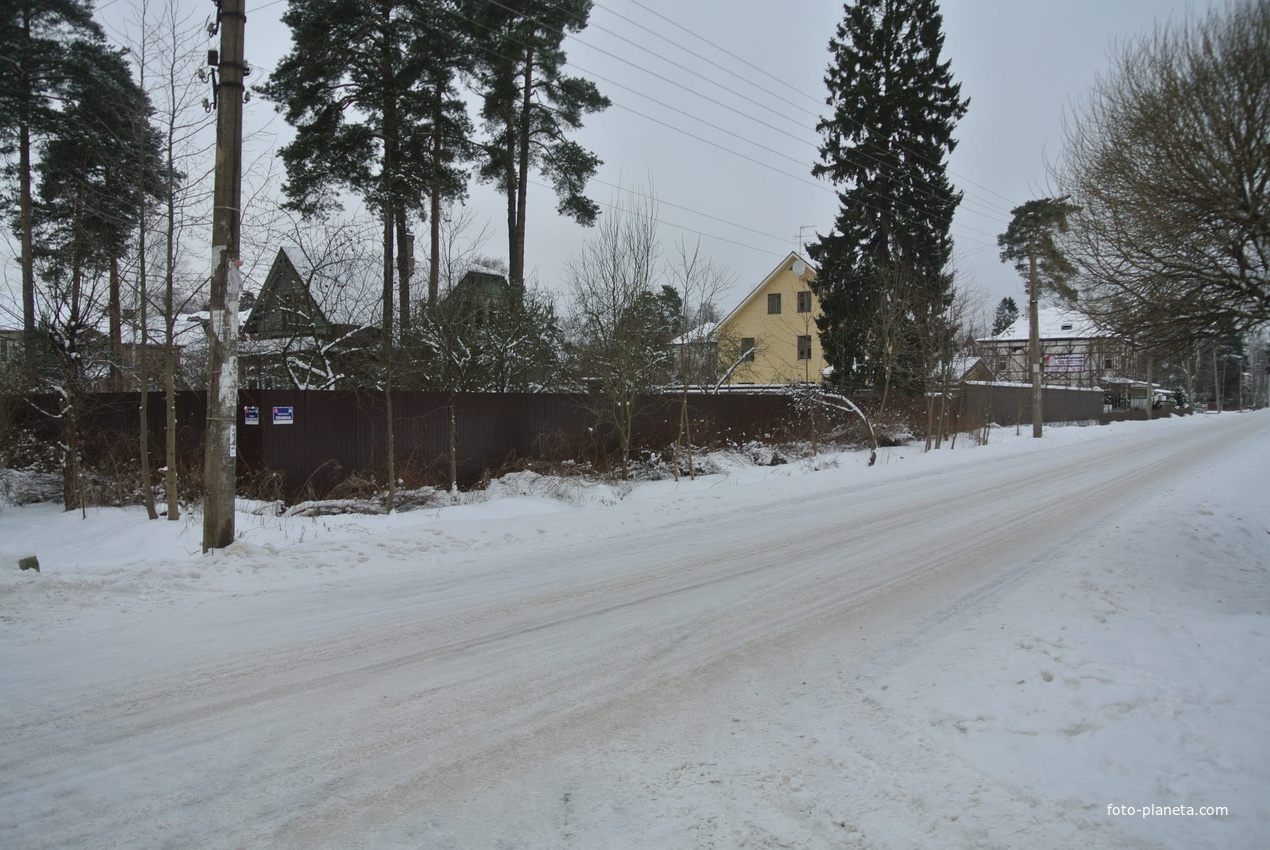 Просёлочная дорога.