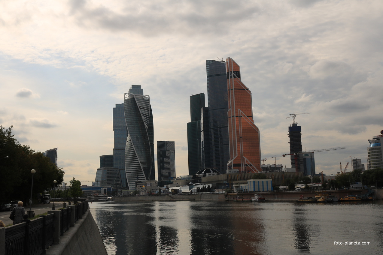 Москва - Сити, река Москва