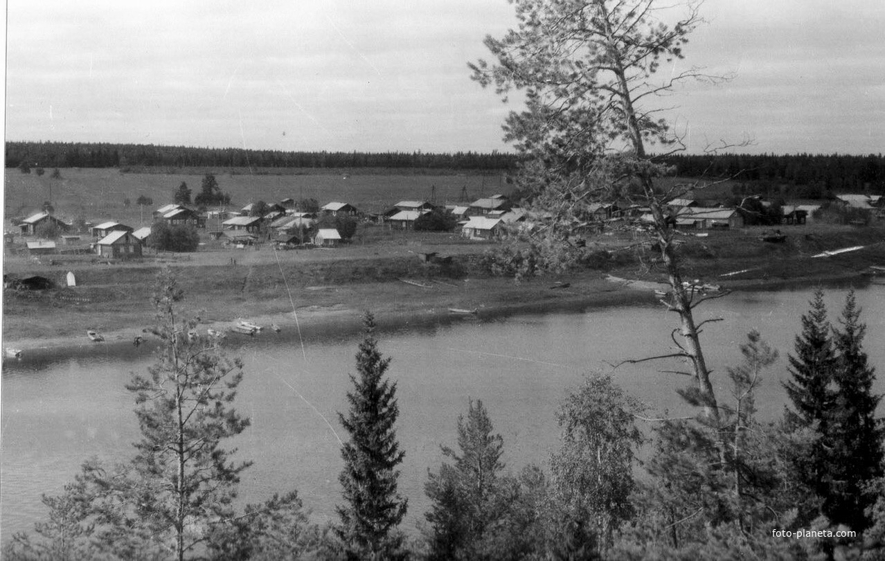 Деревня Аким. 1984г