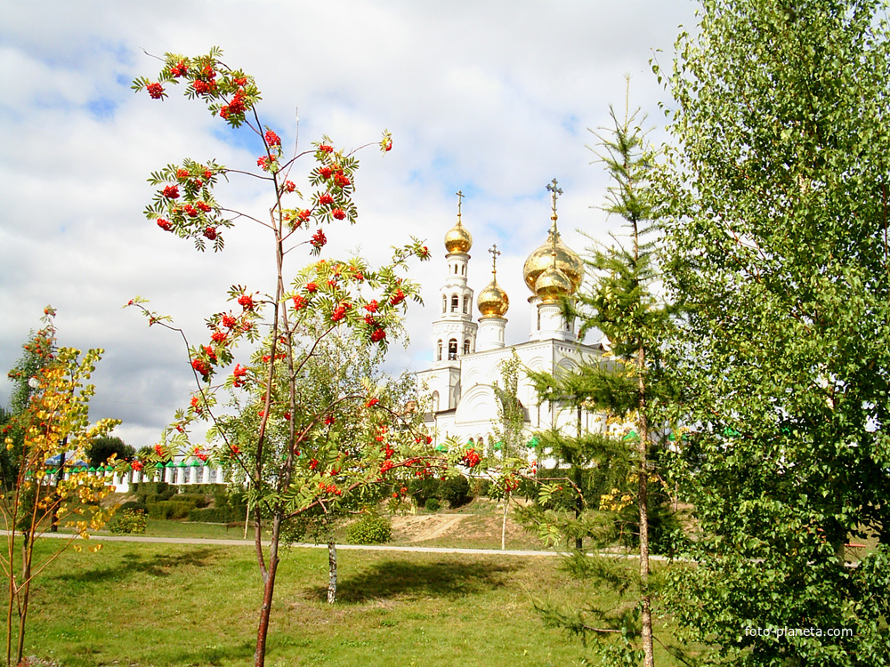 г. Абакан осенью.