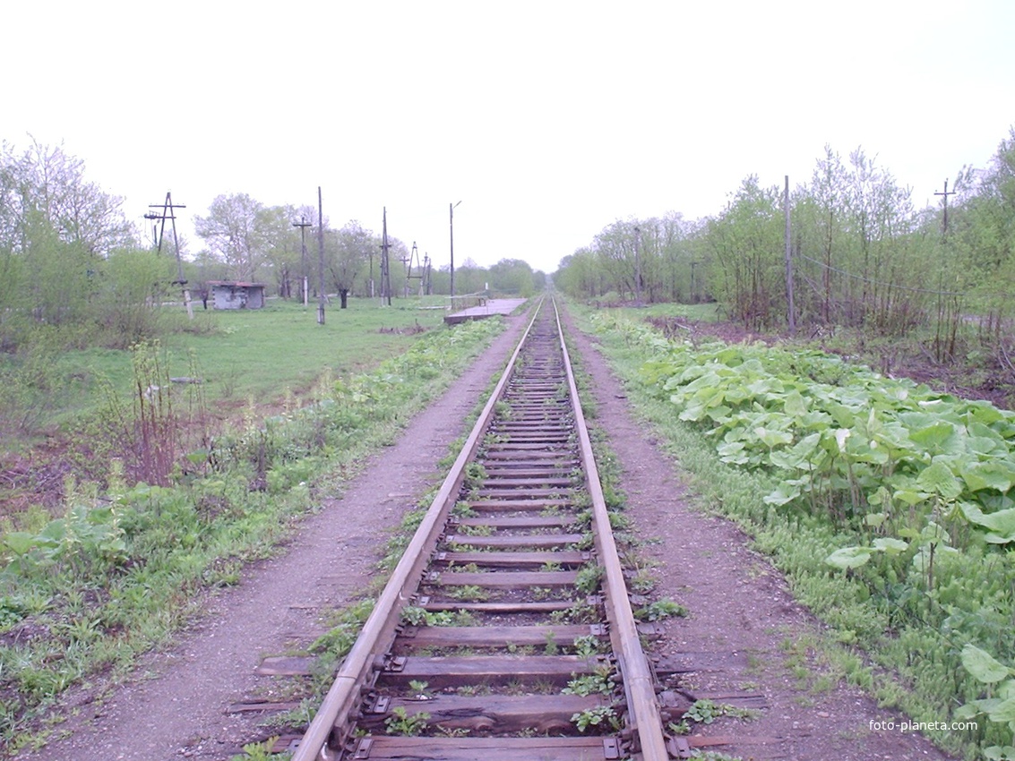 Село Углезаводск, платформа 15 километр
