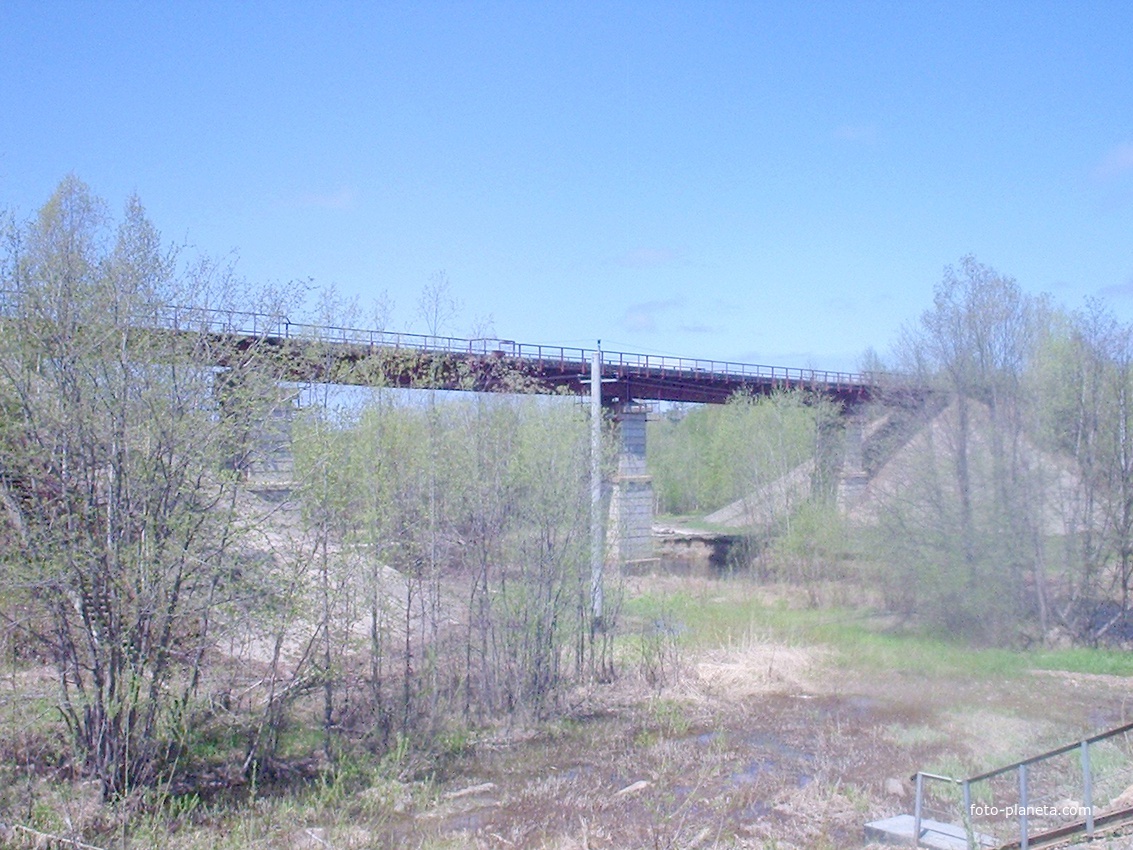 Перегон Альба — Ныш. Мост через реку Вервили