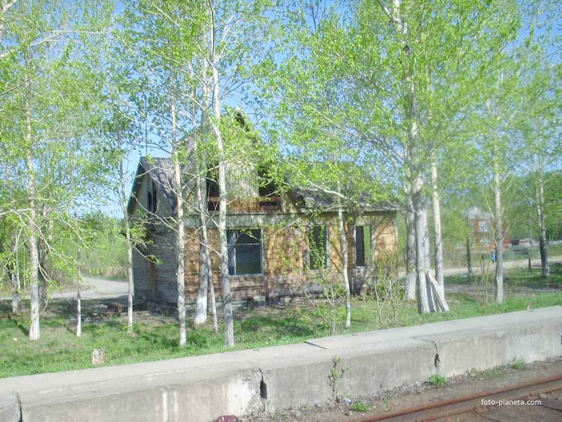 Вокзал на станции Слава, 2006 год