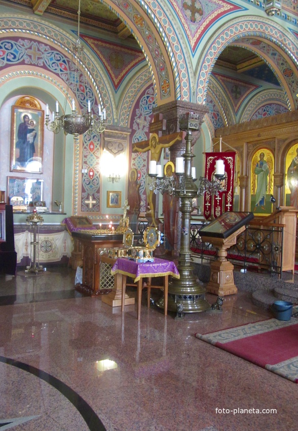 Церковь св. Андрея Критского-внутреннее убранство.