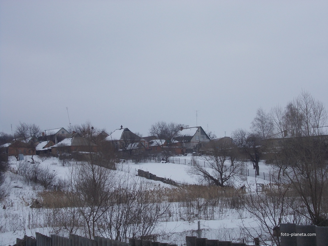 Вид на Новую Водолагу от улицы Нахимова.