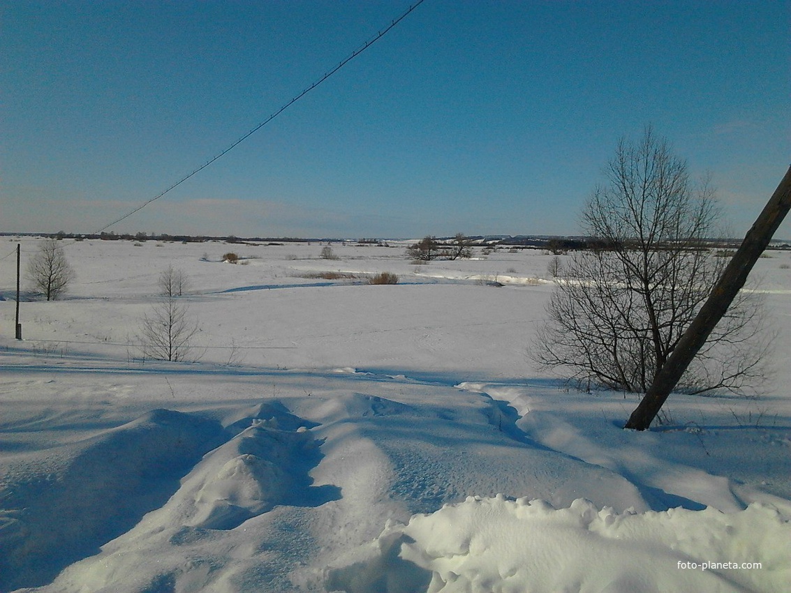 река Варнава зимой