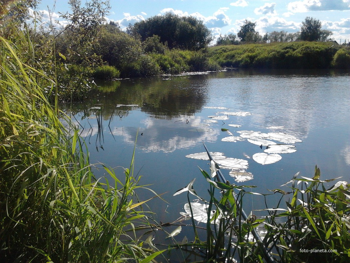 река Варнава (котляный) возле деревни Шигаево.
