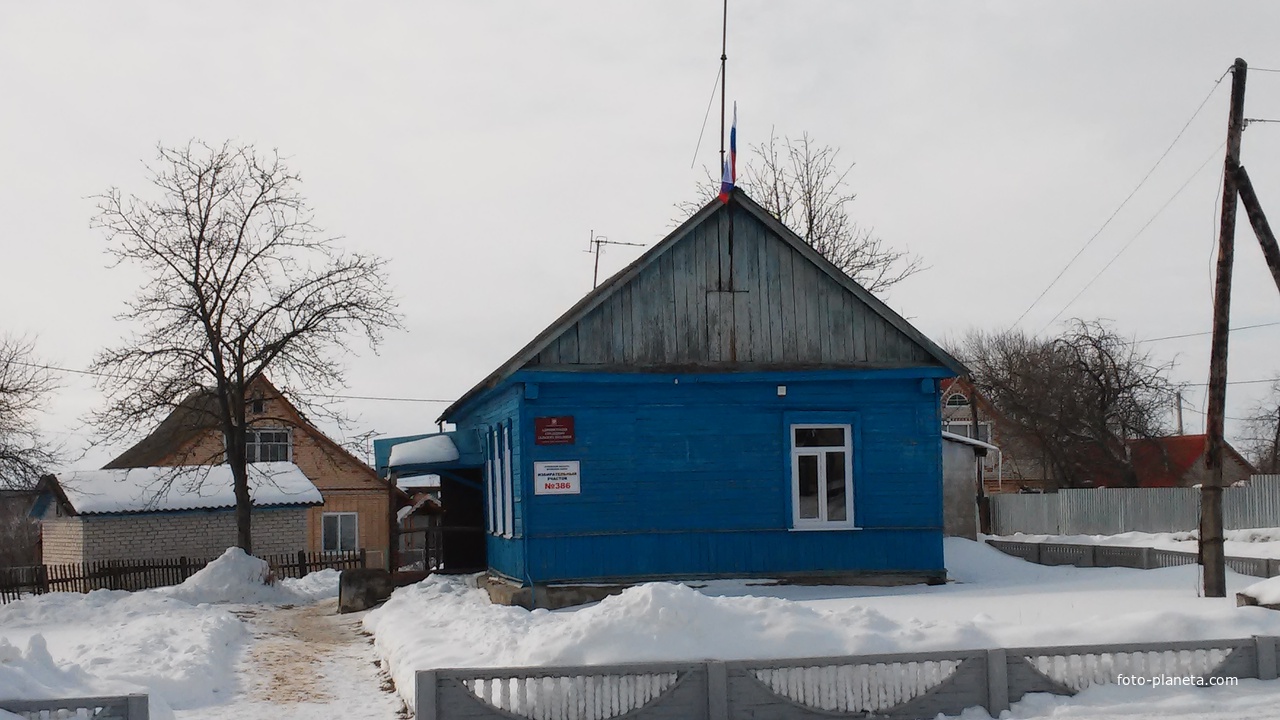 Здание Стрелецкой сельской администрации.