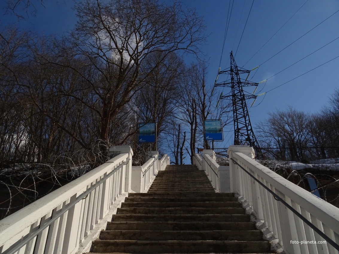 Лестница к Волховской ГЭС