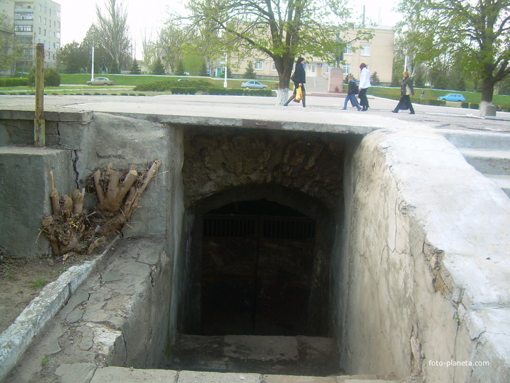 В Бериславі збереглися підземелля.