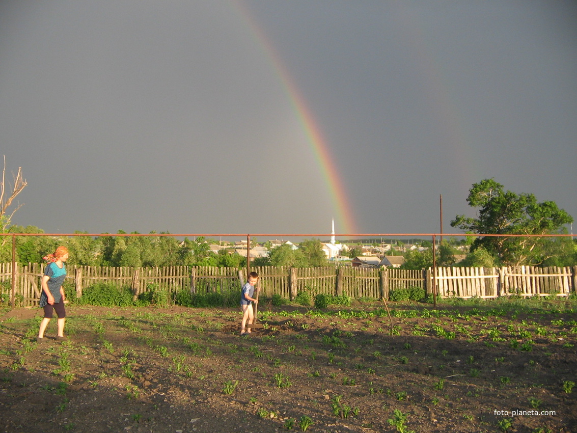 Денискино_радуга_июнь-2006