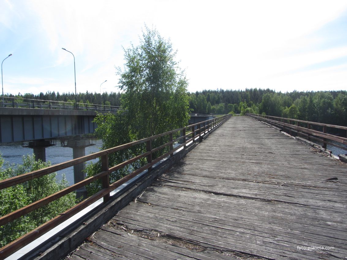 Каменногорск, старый финский мост