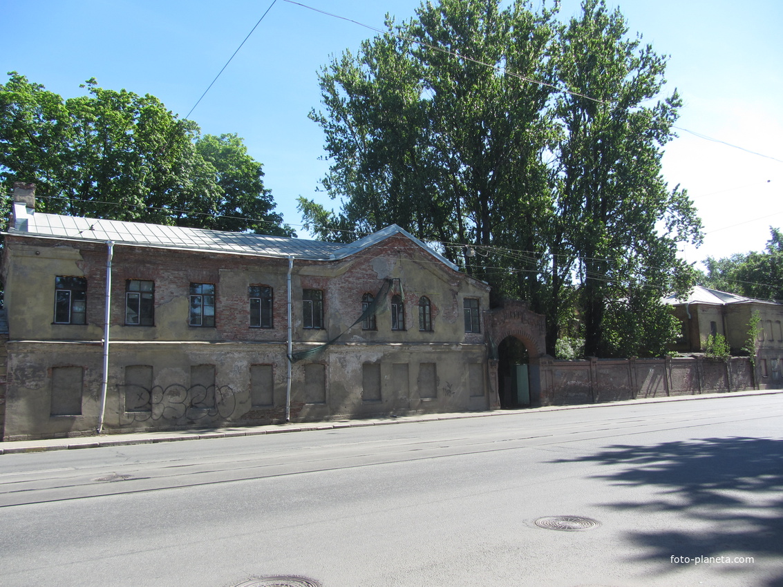 Усадьба Пономарева - Комплекс домов при Екатерингофской бумагопрядильной мануфактуре