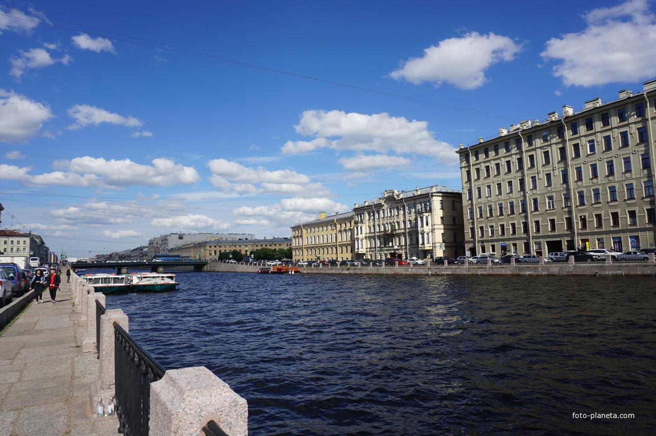 Набережная реки Фонтанки.