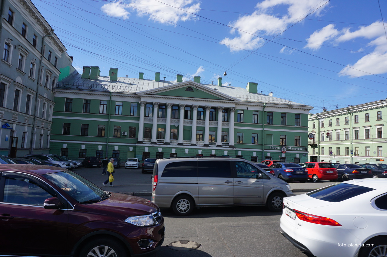 Набережная реки Фонтанки.