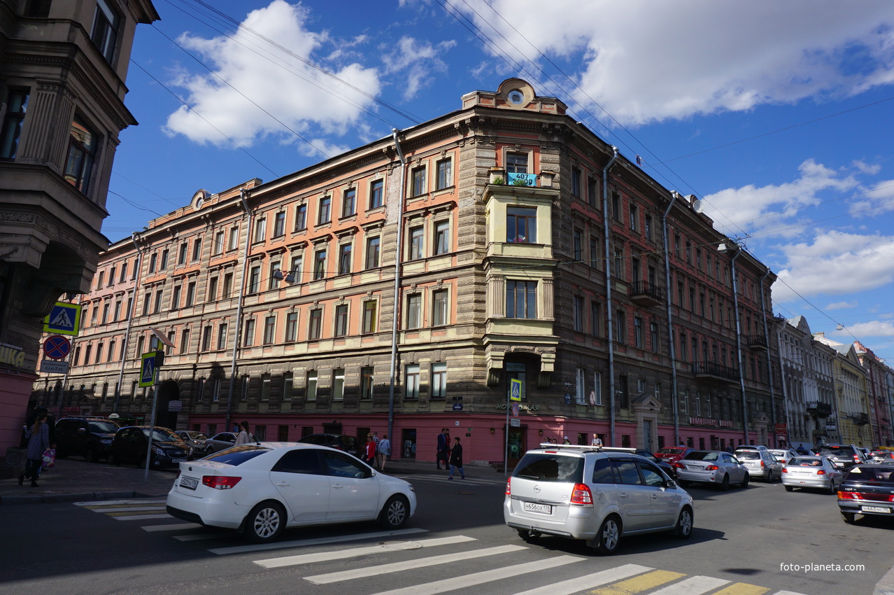 Набережная реки Фонтанки.