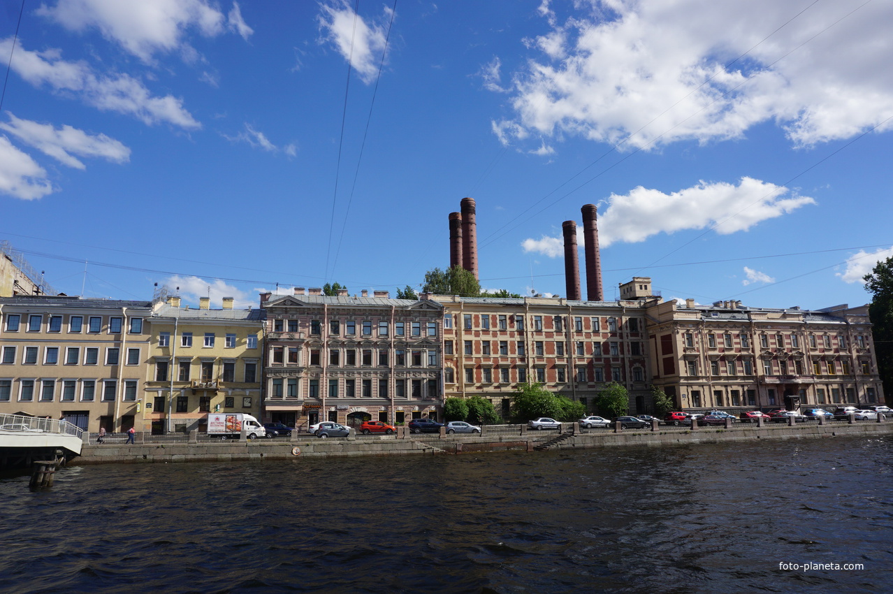 Набережная реки Фонтанки.