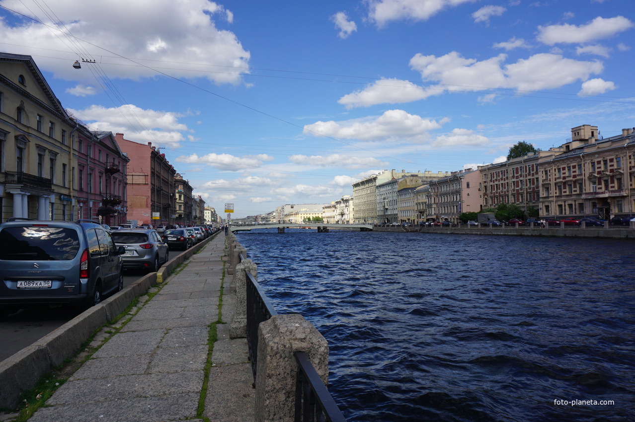 Набережная реки Фонтанки.