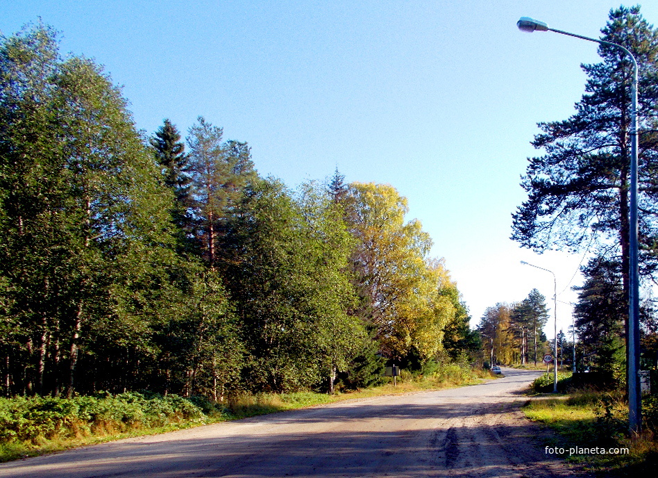 посёлок Поросозеро Карелия.