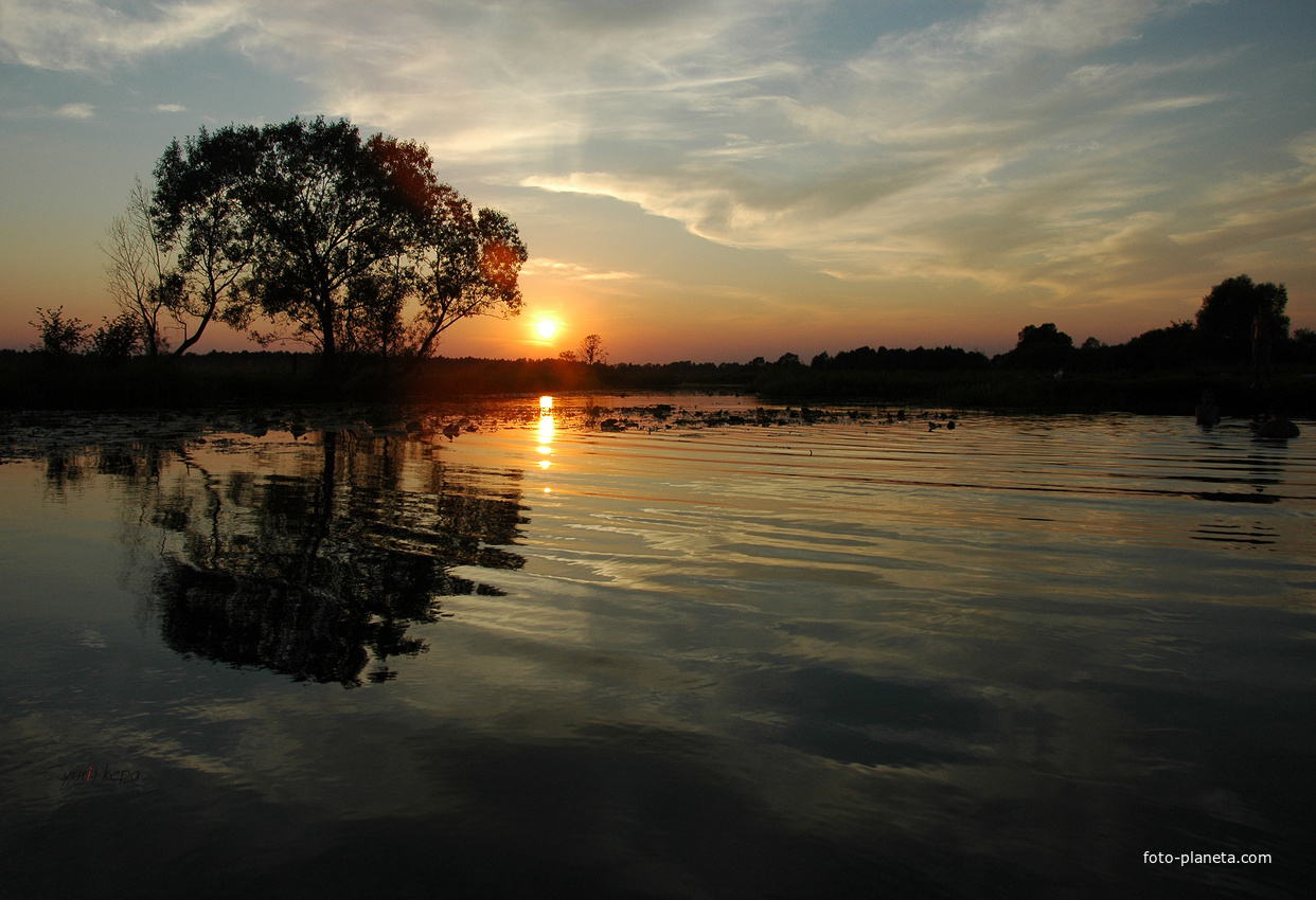 закат на  Стоходе